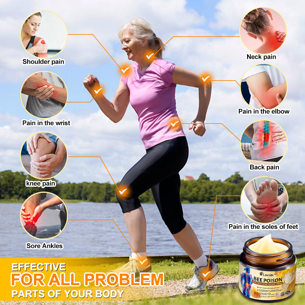 Lovilds™ Bee Poison Arthritis Therapy Cream(Specially for older adults & AAOS recommends)