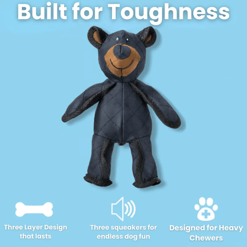 【✨Official Brand Store】 Indestructible Bear For Heavy Chewers🐾