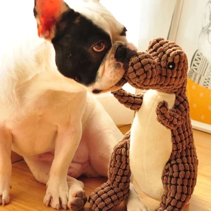 Hot Sale 80% OFF 🔥 Peapetal™ Squeaky Dinosaur Toy – Perfect for Chew-Loving Pets