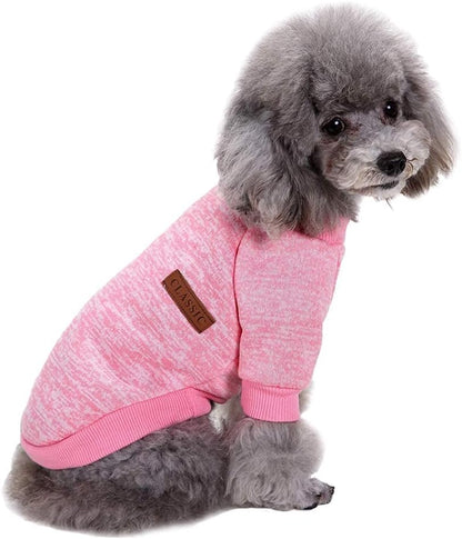NESLEMY™ Pets Clothes Pets Sweater Soft Puppies Clothing Winter Puppy Sweaters Warm Outfit for Pets