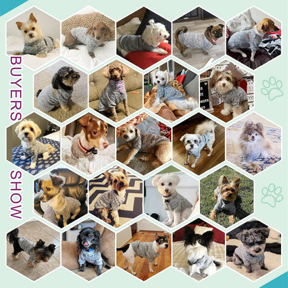 NESLEMY™ Pets Clothes Pets Sweater Soft Puppies Clothing Winter Puppy Sweaters Warm Outfit for Pets