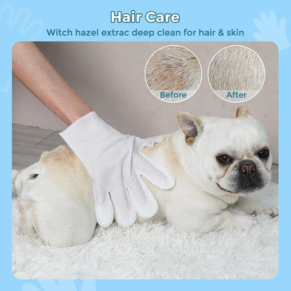 Lovighter™ Pet Grooming Glove Wipes - Extra Thick (6-Pack) 🔥Last Day 70% OFF!