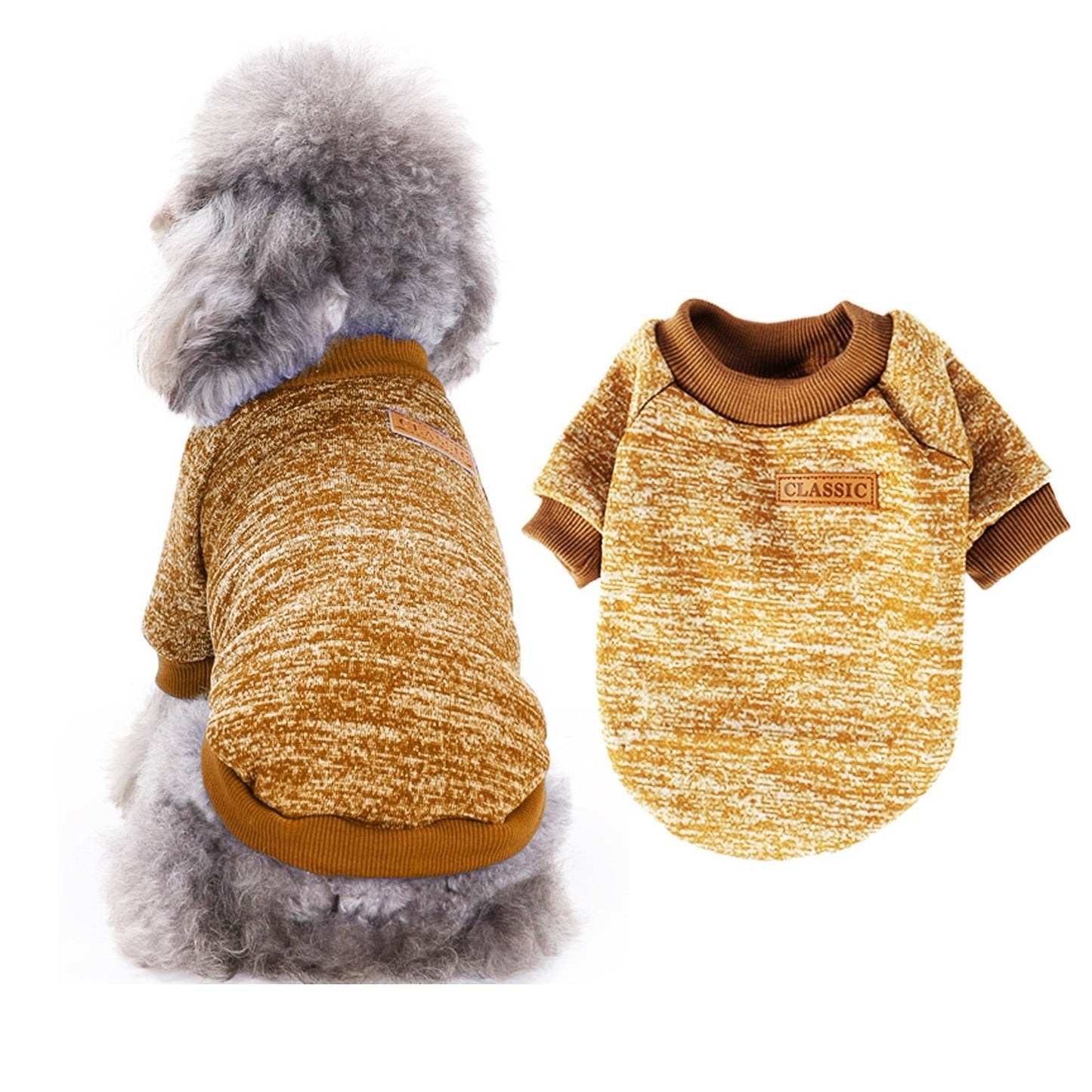 NESLEMY™ Pets Clothes Pets Sweater Soft Puppies Clothing Winter Puppy Sweaters Warm Outfit for Pets