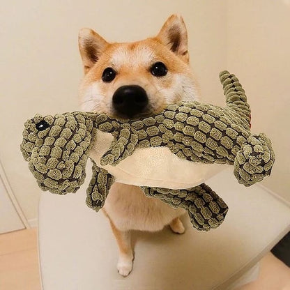 Hot Sale 80% OFF 🔥 Peapetal™ Squeaky Dinosaur Toy – Perfect for Chew-Loving Pets
